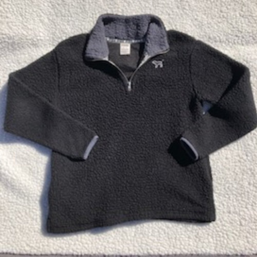 VS Pink Sherpa Half Zip
